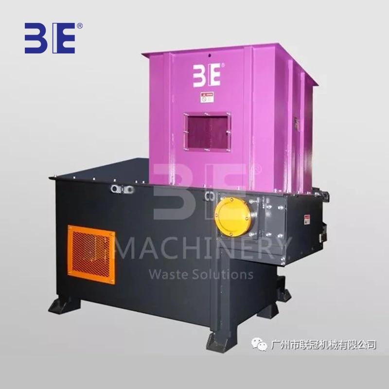 Pet Bottles Plastic PP PE Film Metal Crusher Paper Wood Plastic Machine Recycling Machinery Single Shaft Shredder Guanulator Plant